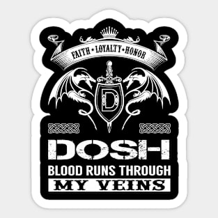DOSH Sticker